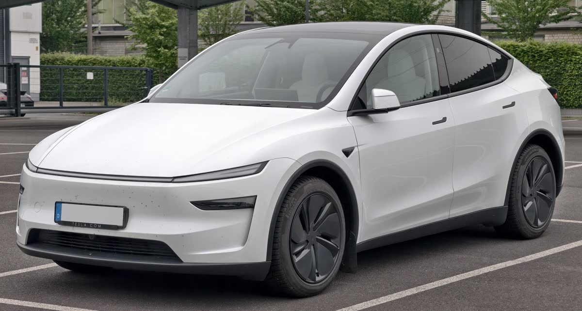2026 Tesla Model Y Standard AWD — real photograph